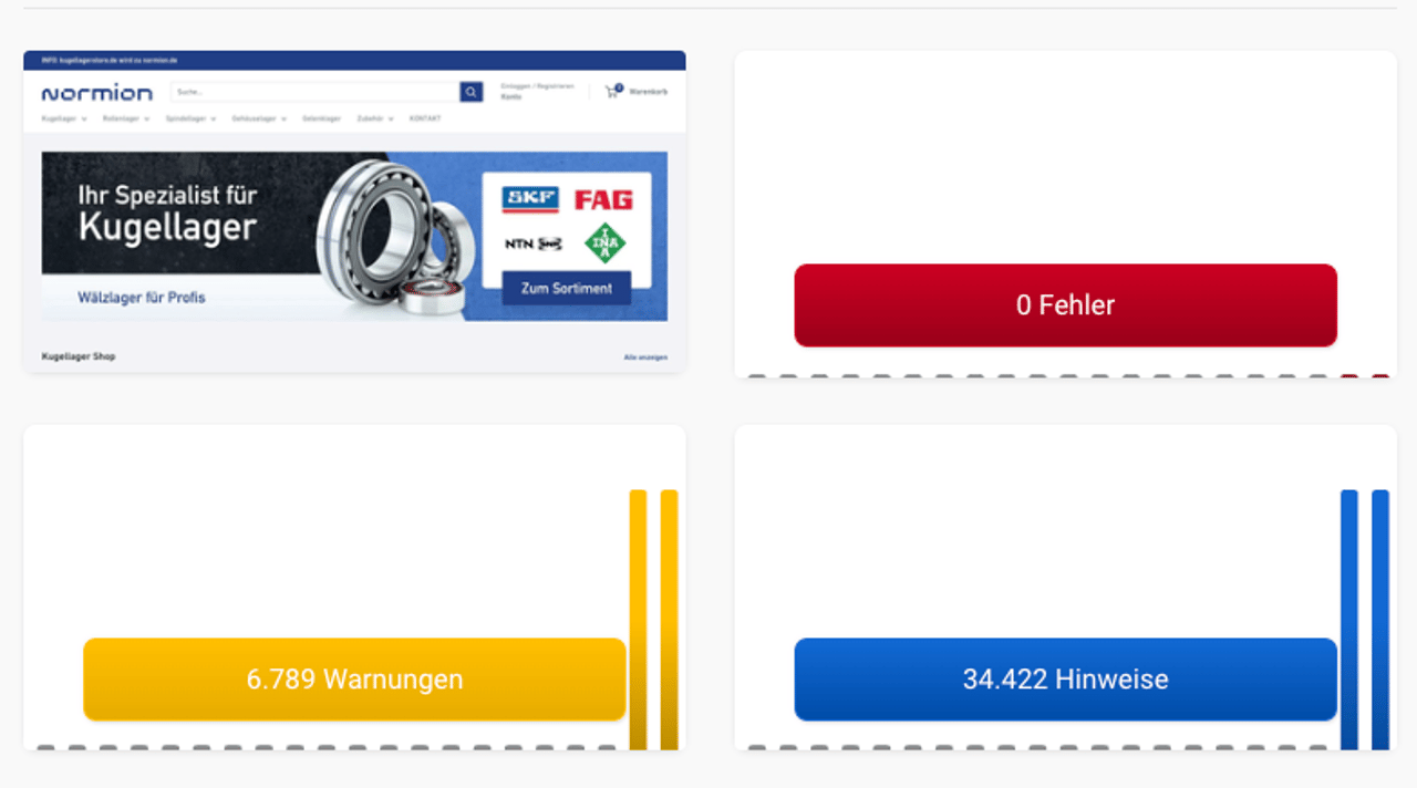 Technisches SEO-Audit mit Sistrix