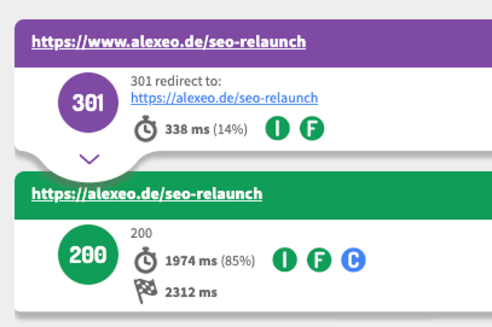 Weiterleitung www auf non-www Version